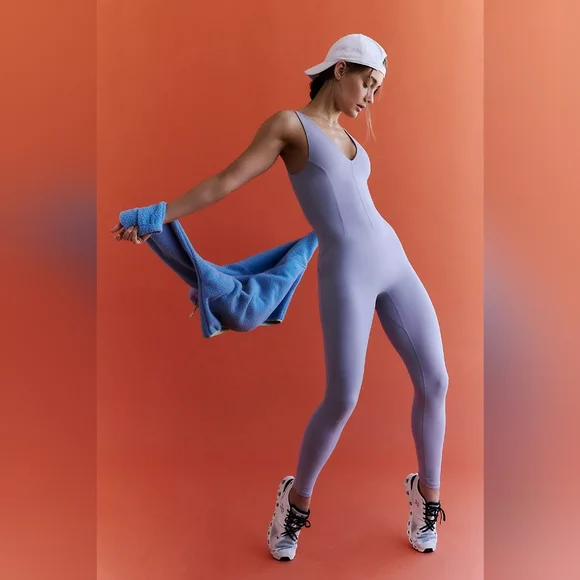 FP Movement never better one-piece jumpsuit size L athleisure active wear yoga - Picture 1 of 12